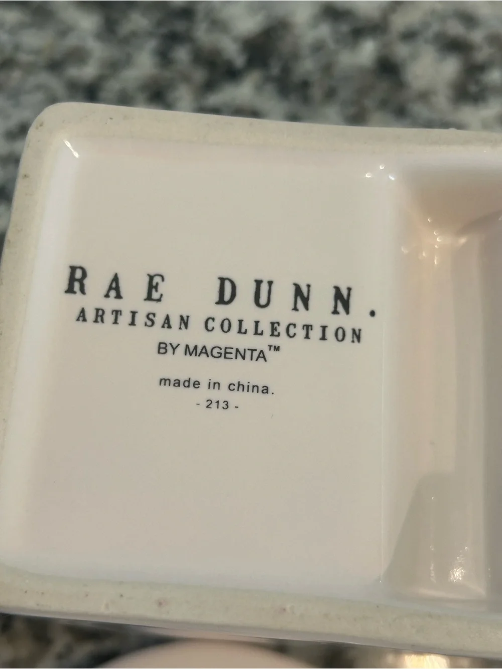Rae Dunn Floral THINGS & STUFF Bathroom Set- 2 piece set